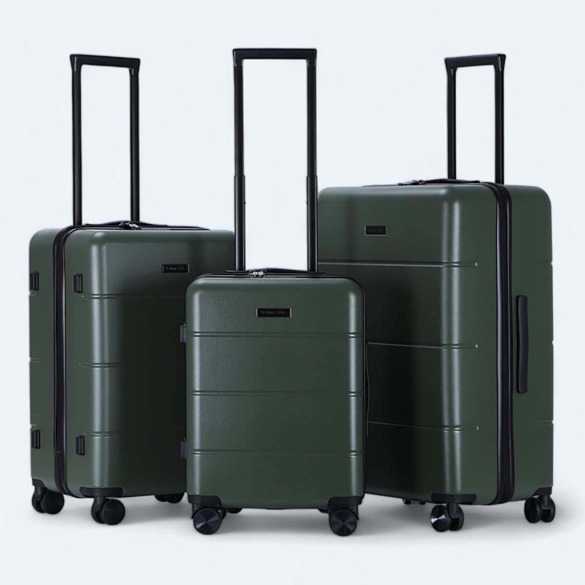 3-teilige Hartschalen-Kofferset – Atlas Explorer