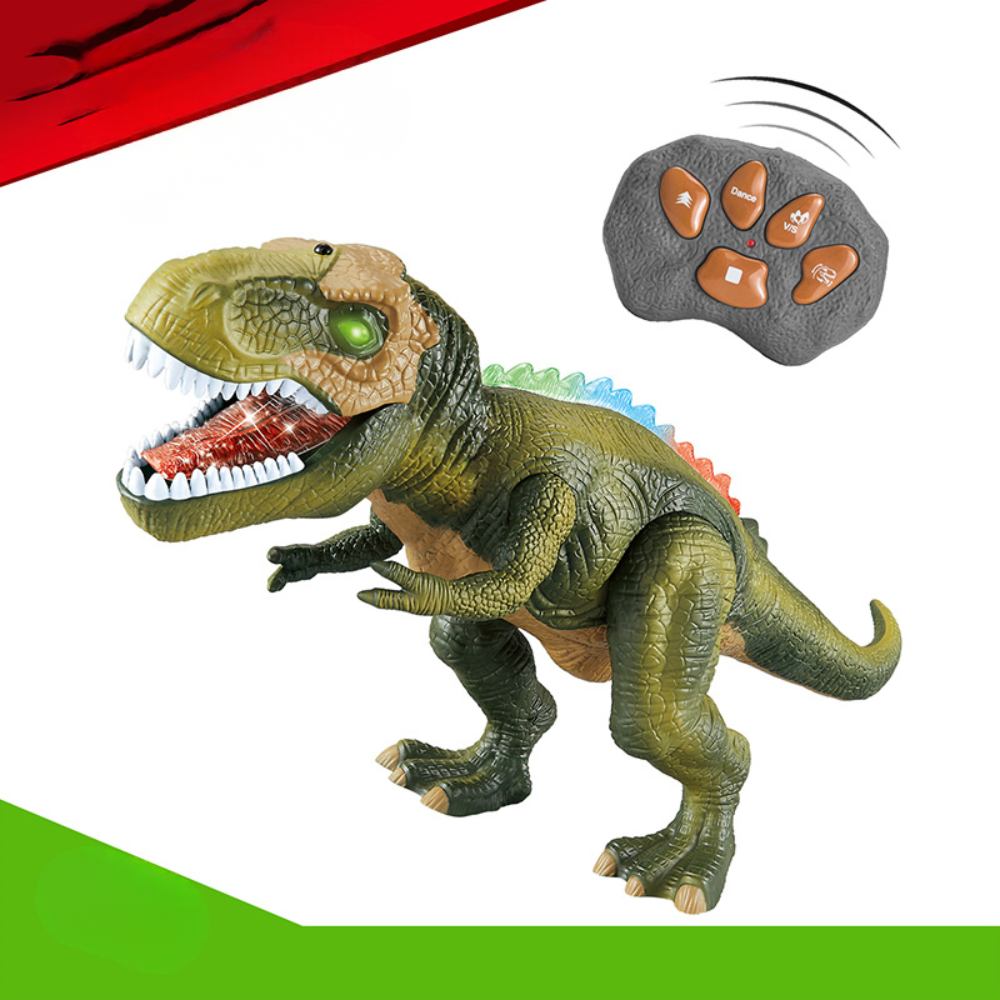 Dinosaurier RC Spielzeug, laufend, leuchtend, brüllend, Kinder