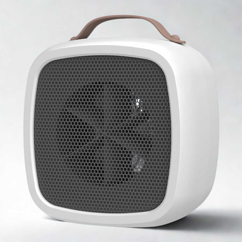 Tragbarer Elektroheizer, Indoor, leise, energieeffizient, kompakt