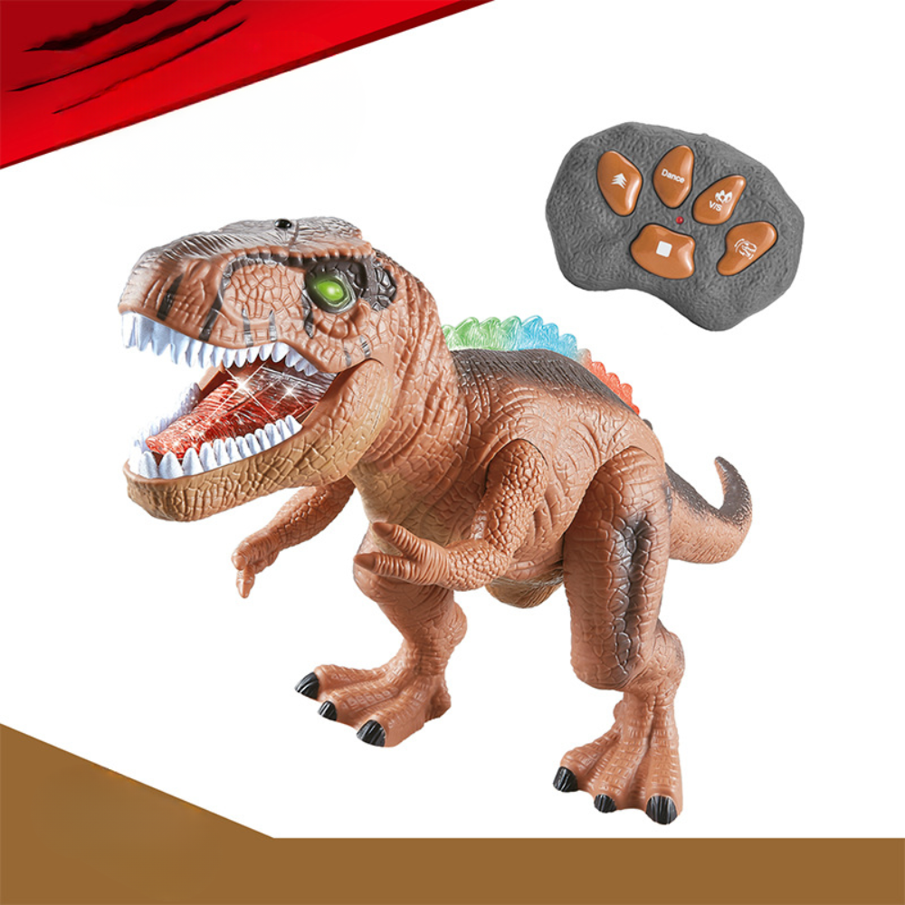 Dinosaurier RC Spielzeug, laufend, leuchtend, brüllend, Kinder