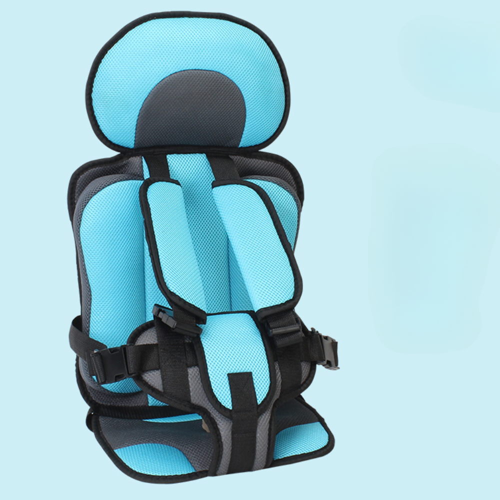 Tragbarer Auto-Kindersitz Booster, schmal, kompakt, für unterwegs