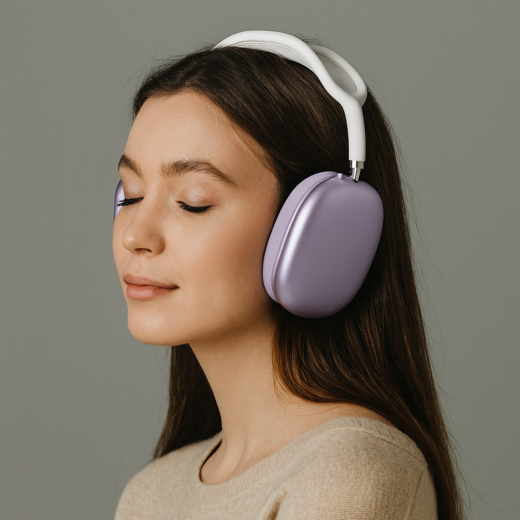 Over-Ear kabellose Kopfhörer, Noise Cancelling, komfortabel