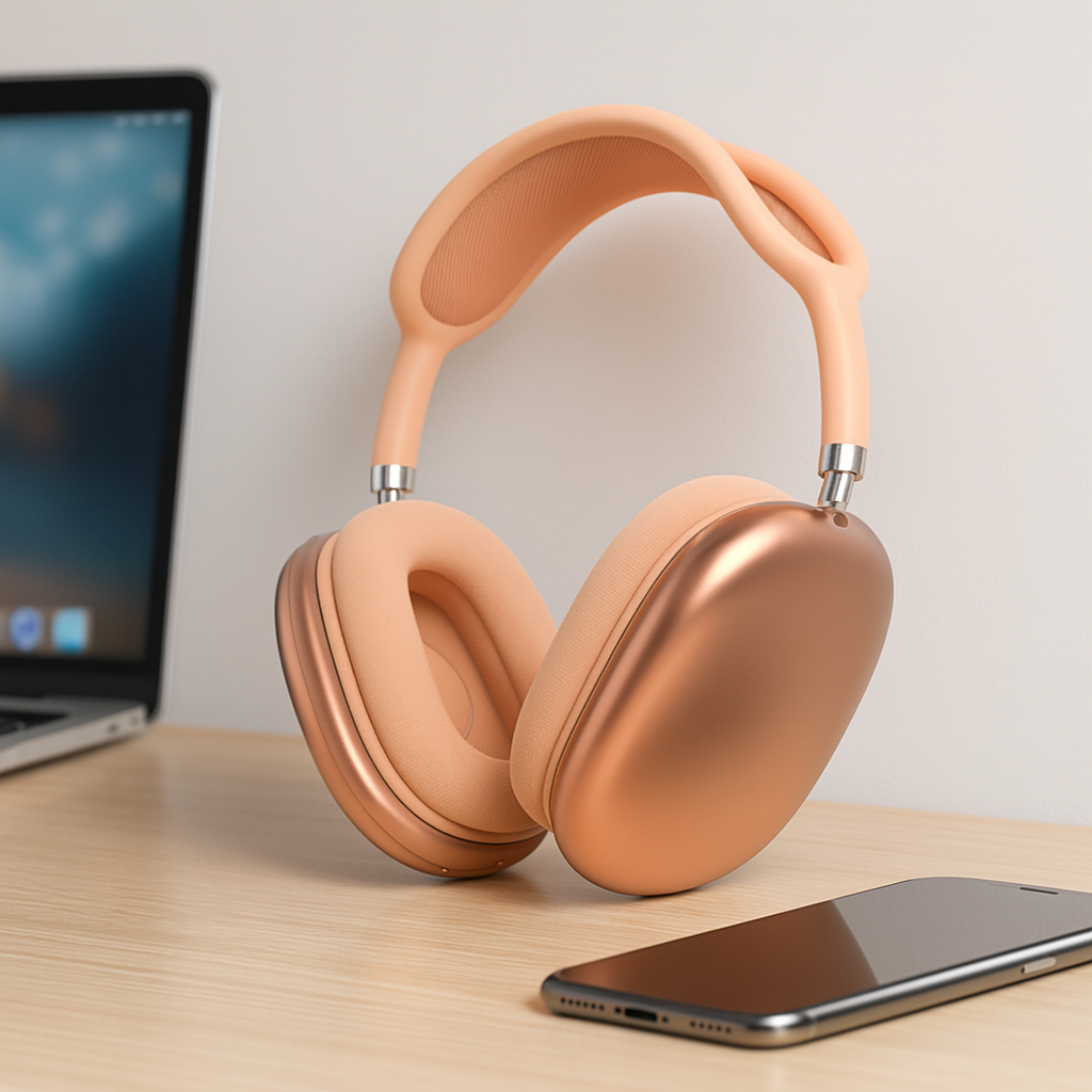 Over-Ear kabellose Kopfhörer, Noise Cancelling, komfortabel