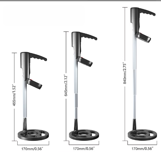 Metall Detektor, leicht, verstellbar, Schatzsuche für Kinder