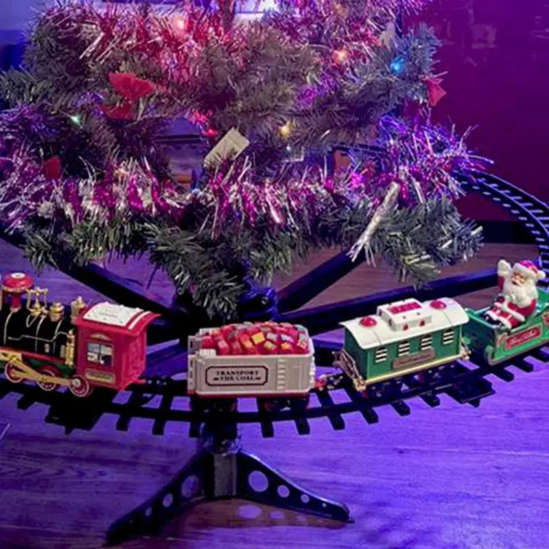 Weihnachtszauber Express – Festlicher Zug Für Den Tannenbaum