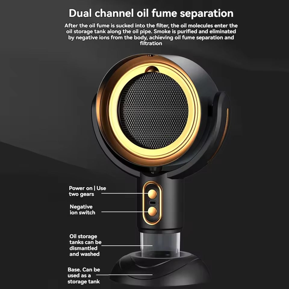 SmokeClear – Rauch Dispenser & Geruchsabsorber – Kompakt & leise für Zuhause & Büro