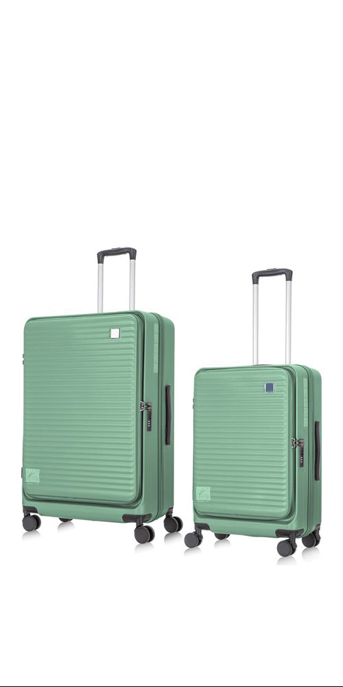 2-teilige Hartschalen-Kofferset mit Laptopfach – Berlin