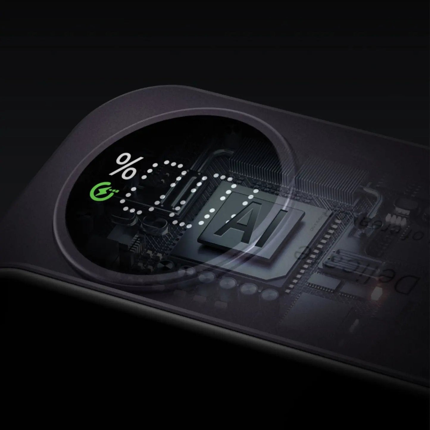 Powerbank Slim, kabelloses Magnet-Ladegerät, tragbar