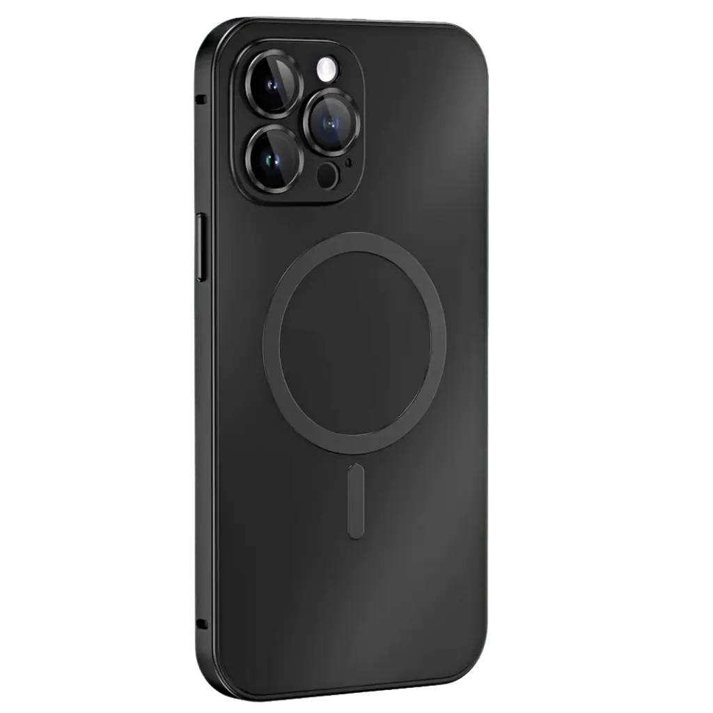 Magnetische Metallhülle, schlanker Schutz für iPhone