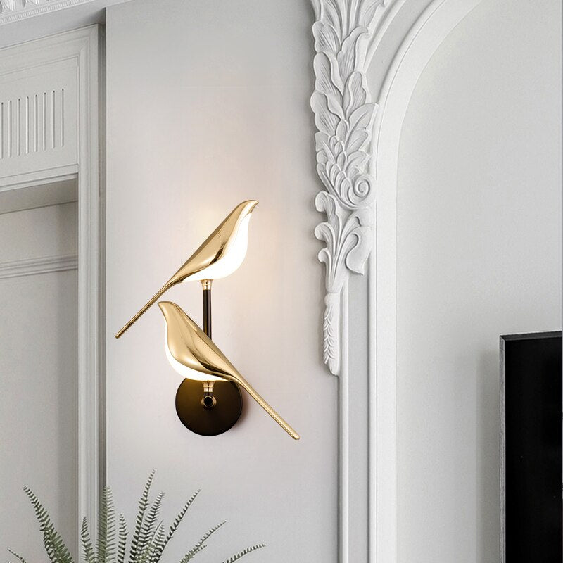 kaufsy | Moderne Vogel Wandlampe - AviaryGlow