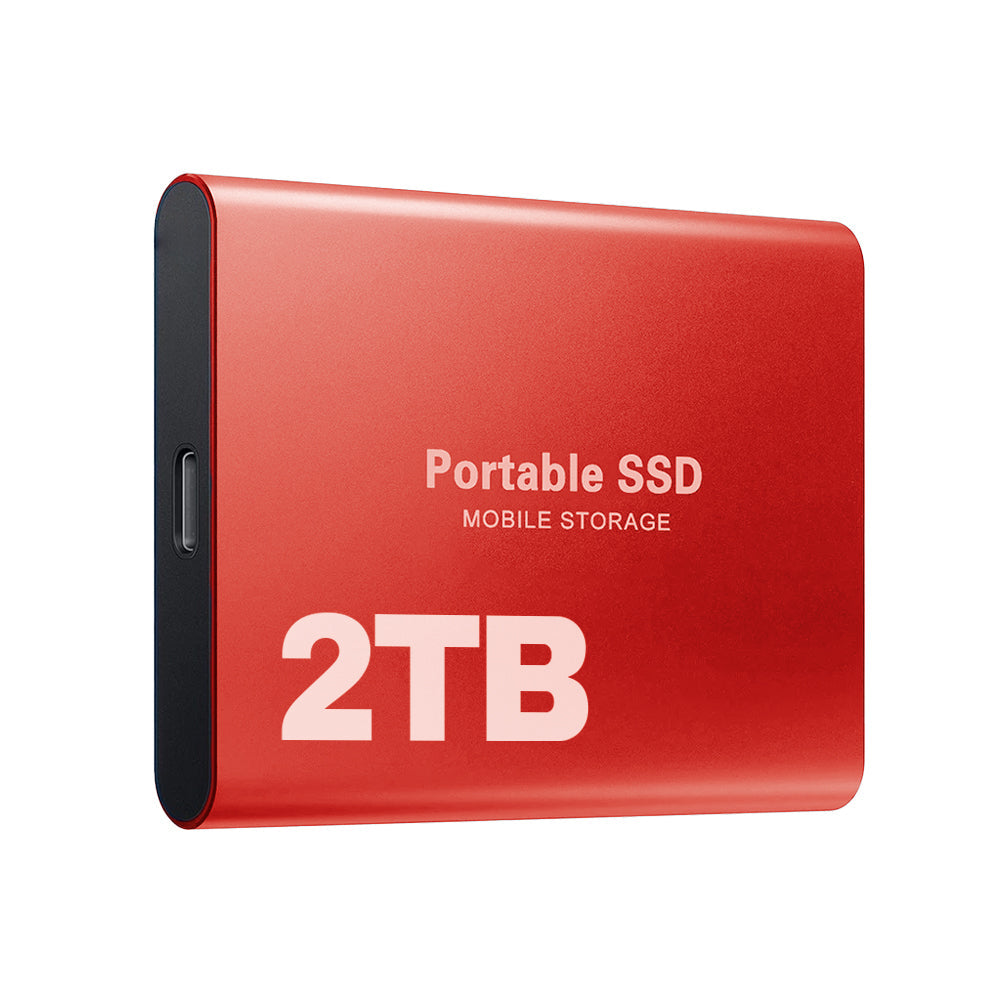 Tragbare externe SSD, USB-C, High-Speed Solid State Drive