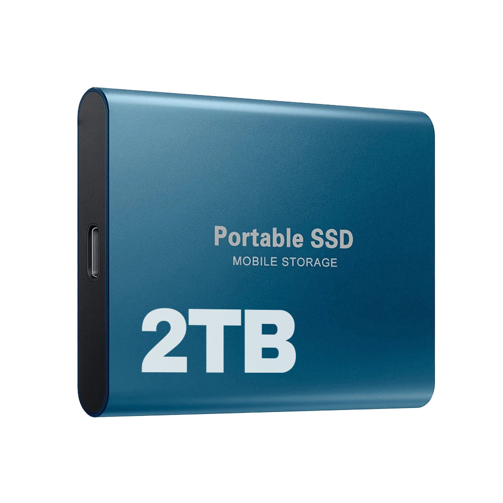 Tragbare externe SSD, USB-C, High-Speed Solid State Drive