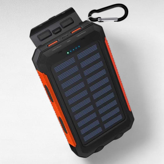 Solar Power Bank, wasserdicht, tragbares Ladegerät