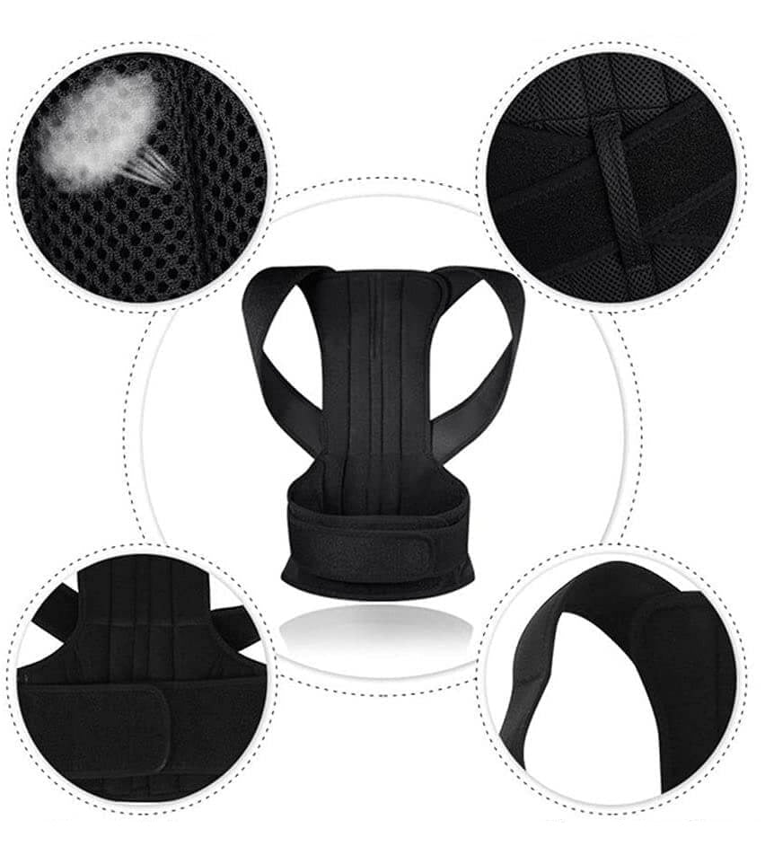 Postura – Haltungskorrekturweste Atmungsaktiv & Verstellbar – Unisex