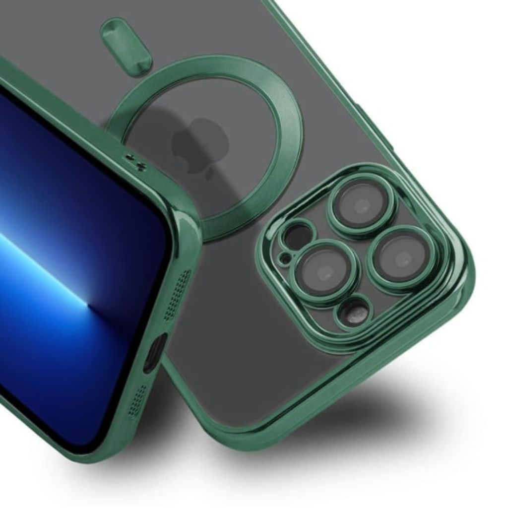 MagSafe transparente Handyhülle, stoßfest, Schutz & Klar