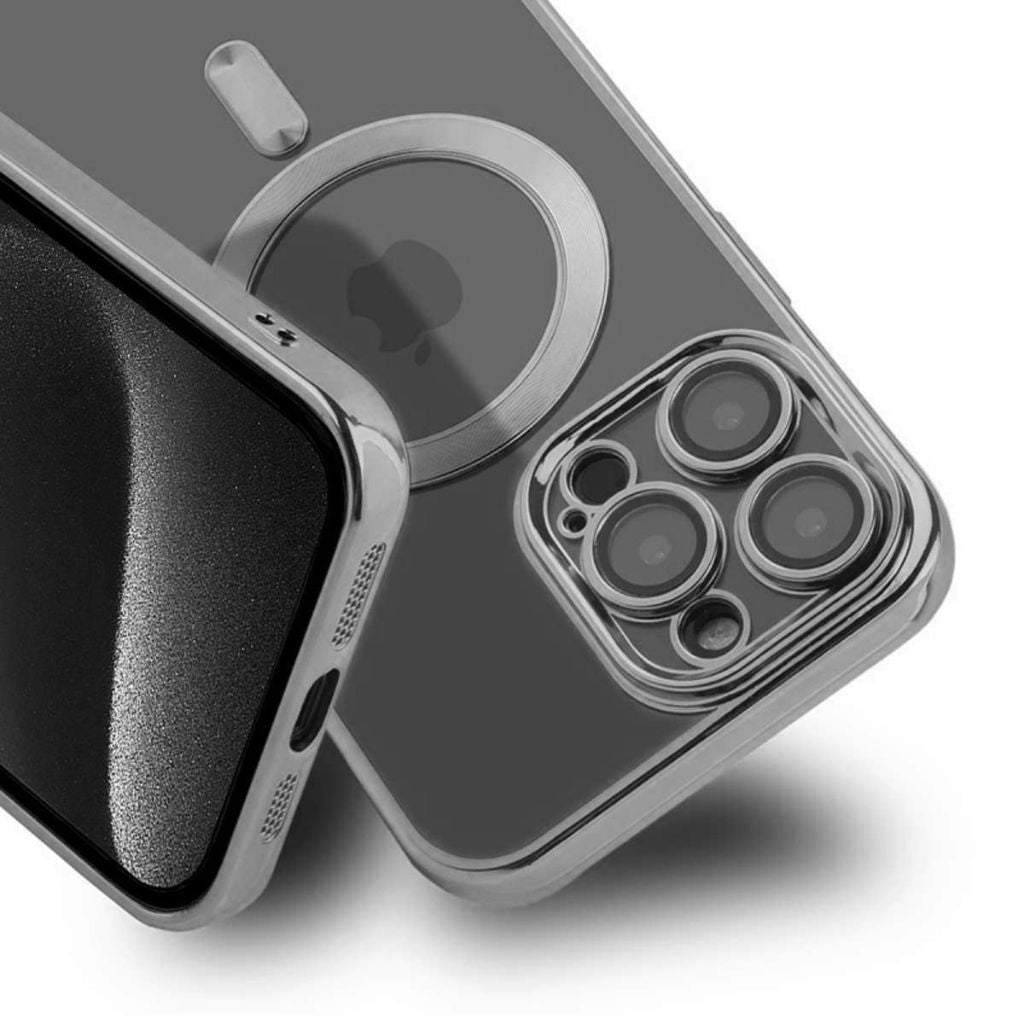 MagSafe transparente Handyhülle, stoßfest, Schutz & Klar