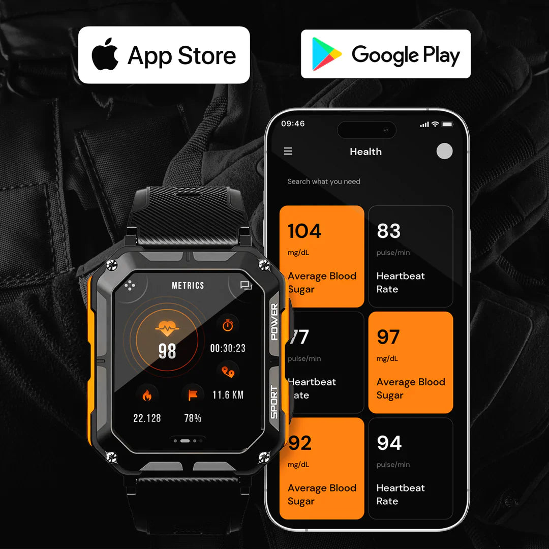 AirForce Health K-52 - die unzerstörbare zertifizierte Militär-Gesundheitsuhr (2025)