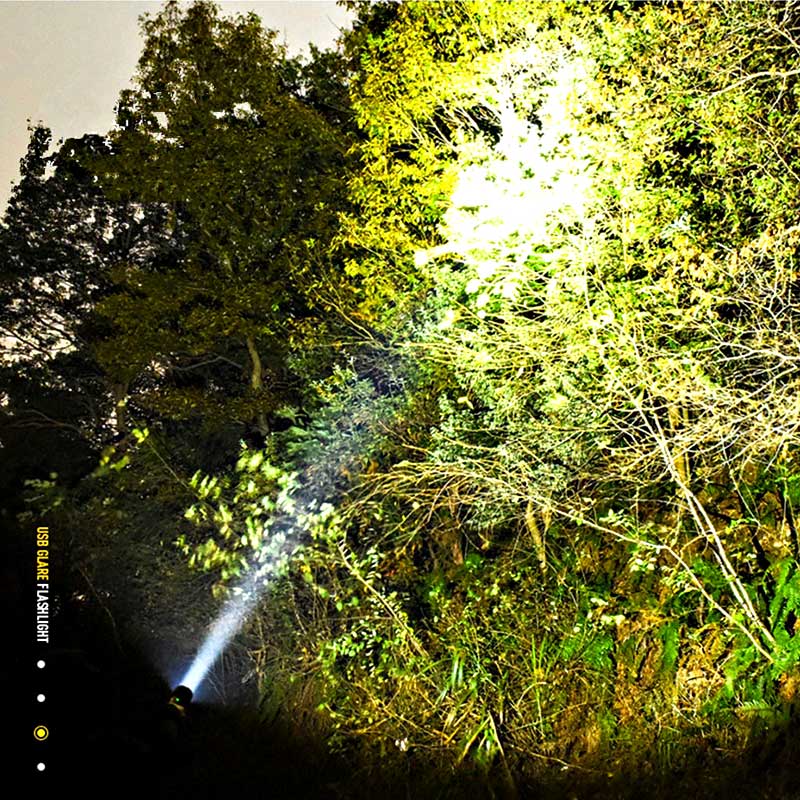 kaufsy | USB leistungsstarker Taschenlampe