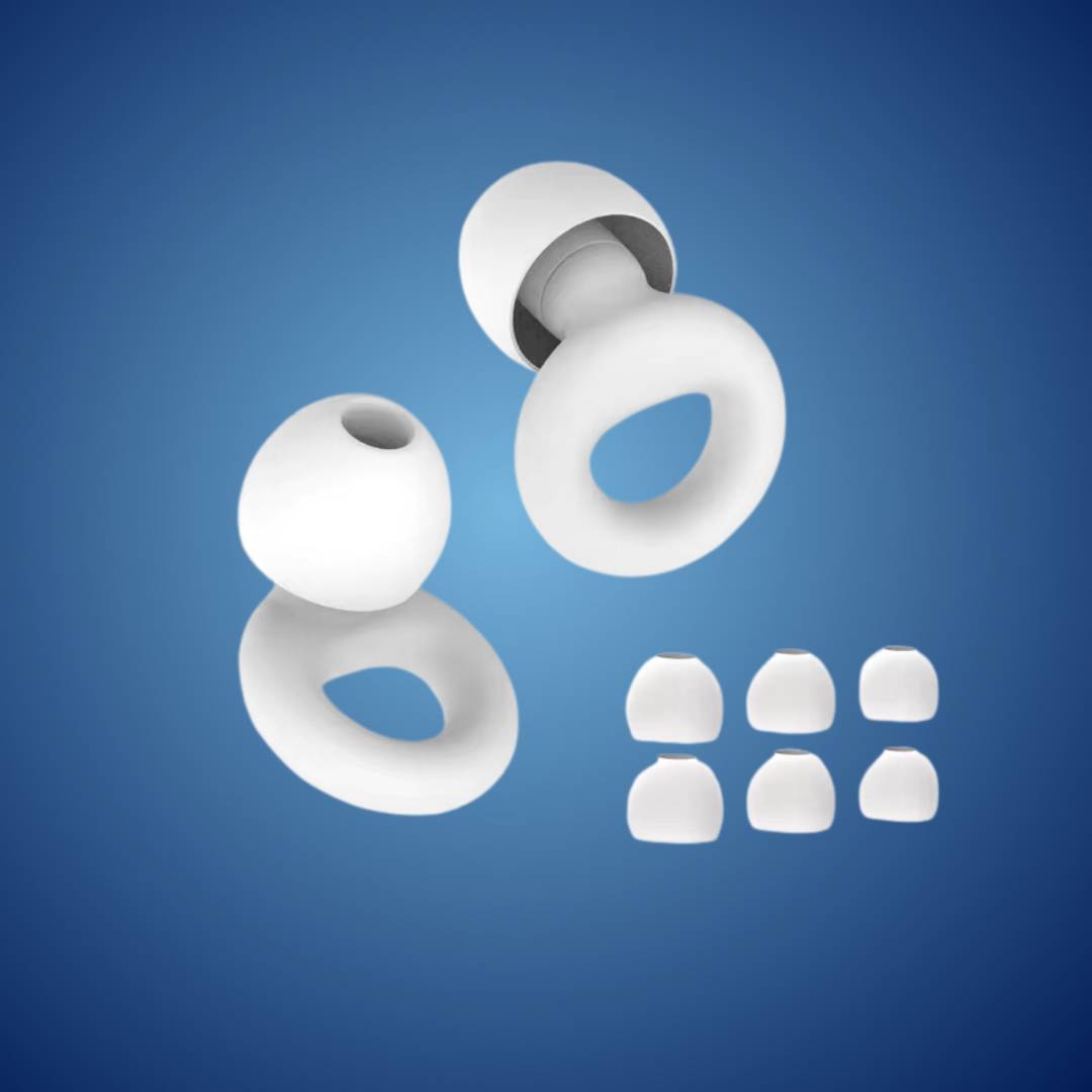 Noise Cancelling Ohrstöpsel, Schlaf & Reise, Silikon