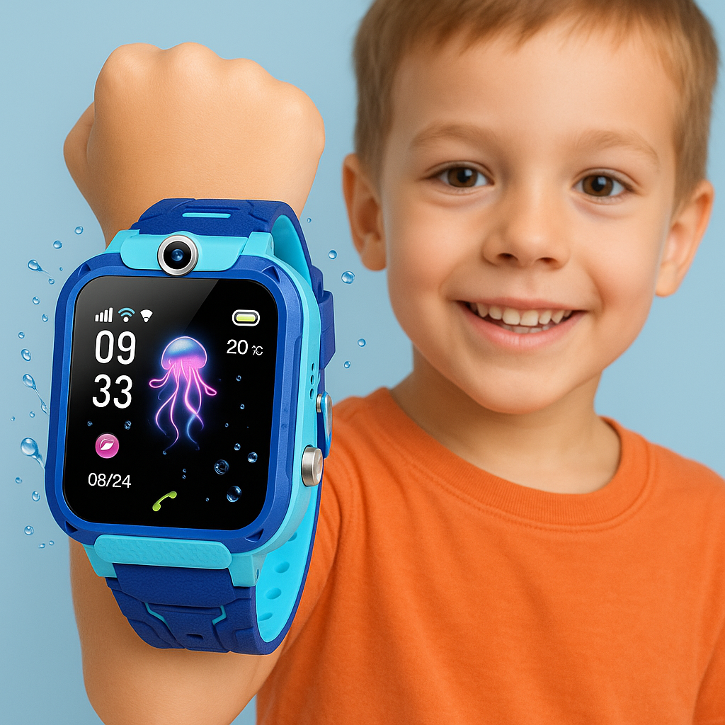 Kinder GPS Smartwatch, wasserdicht, SOS Tracker